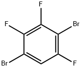 1,4-二溴-2,3,5-三氟苯 结构式