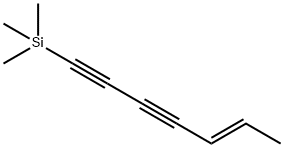 Silane, (5E)-5-heptene-1,3-diyn-1-yltrimethyl- 结构式