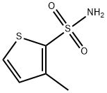 3-METHYLTHIOPHENE-2-SULFONAMIDE 结构式