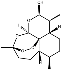 alpha-双氢青蒿素 结构式