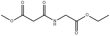 甲基3-[(2-乙氧基-2-氧乙基)氨基]-3-氧代丙烷 结构式