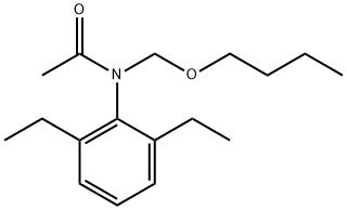 2,6-DIETHYL-N-(METHOXYMETHYL)ACETANILIDE 结构式