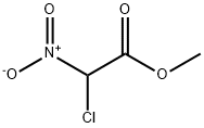 Acetic acid, 2-chloro-2-nitro-, methyl ester 结构式