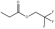 Ethanol, 2,2,2-trifluoro-, 1-propanoate 结构式