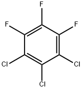 Benzene, 1,2,3-trichloro-4,5,6-trifluoro- 结构式