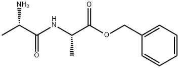 L-Alanine, L-alanyl-, phenylmethyl ester (9CI) 结构式