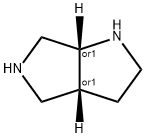 REL-(3AS,6AS)-八氢吡咯并[3,4-B]吡咯 结构式