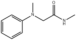 Acetamide, N-methyl-2-(methylphenylamino)- 结构式