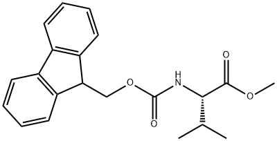 FMOC-L-缬氨酸甲酯 结构式