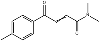 N,N-Dimethyl-2-ene-3-(4-methylbenzoyl)-propionamide 结构式