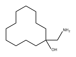 Cyclododecanol, 1-(aminomethyl)- 结构式