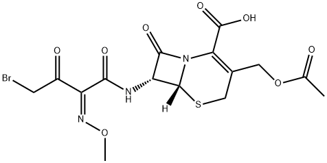 头孢噻肟溴乙酰类似物 结构式