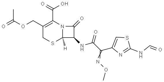 头孢噻肟杂质 结构式