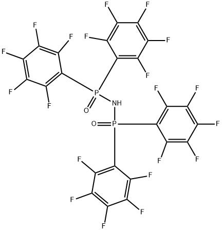 四-五氟苯基二磷酰亚胺 结构式