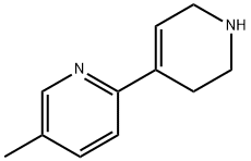 1′,2′,3′,6′-Tetrahydro-5-methyl-2,4′-bipyridine 结构式