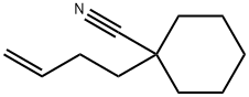 Cyclohexanecarbonitrile, 1-(3-buten-1-yl)- 结构式