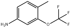 4-methyl-3-(trifluoromethoxy)aniline 结构式