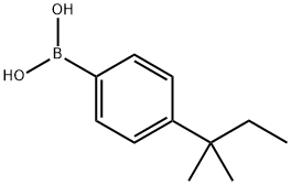 Boronic acid, B-[4-(1,1-dimethylpropyl)phenyl]- 结构式