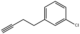 1-(丁-3-炔-1-基)-3-氯苯 结构式