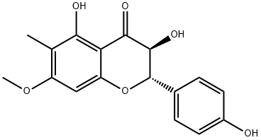 C-6,O-7-二甲基香橙素 结构式