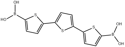 2,2':5,2''-terthiophene-5,5''-diboronic acid 结构式