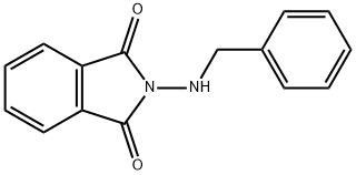 1H-Isoindole-1,3(2H)-dione, 2-[(phenylmethyl)amino]- 结构式