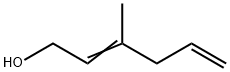 3-methylhexa-2,5-dien-1-ol 结构式