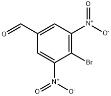 Benzaldehyde, 4-bromo-3,5-dinitro- 结构式