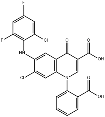 化合物 AVE 9423 结构式