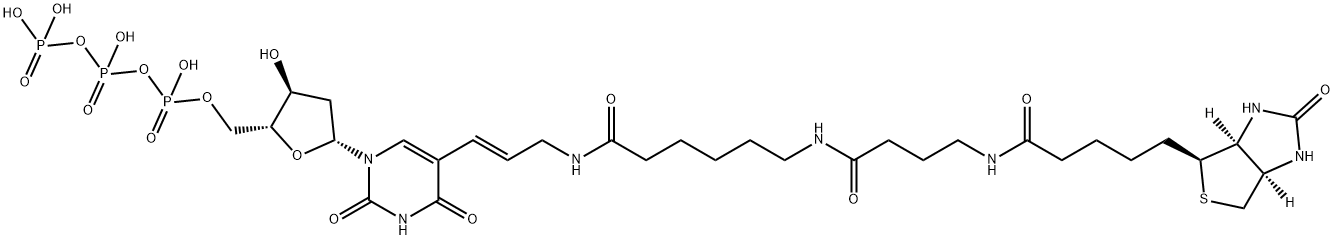 BIOTIN-16-DUTP 结构式