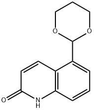 2(1H)-Quinolinone,5-(1,3-dioxan-2-yl)-(9CI) 结构式