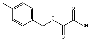 {[(4-fluorophenyl)methyl]carbamoyl}formic Acid 结构式