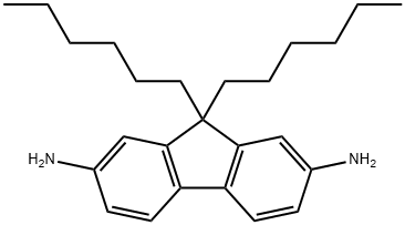9,9-二己基-9H-芴-2,7-二胺 结构式