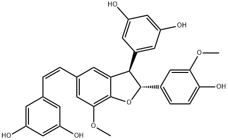 顺式-甘蔗B 结构式