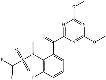 氟酮磺草胺 结构式