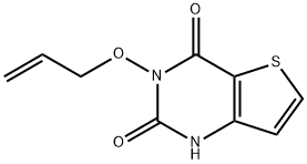 3-Allyloxy-1H-thieno[3,2-d]pyrimidine-2,4-dione 结构式