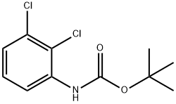 tert-Butyl N-(2,3-dichlorophenyl)carbamate 结构式