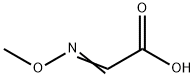 2-(甲氧基亚氨基)乙酸 结构式