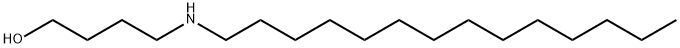 1-Butanol, 4-(tetradecylamino)- 结构式