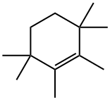 1,2,3,3,6,6-Hexamethyl-1-cyclohexene 结构式