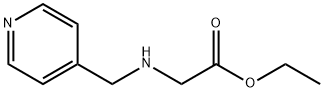 (吡啶-4-基甲基)甘氨酸乙酯 结构式