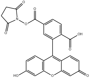 Flurescein-NHS ester 结构式