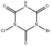 Chlorobromo Isocyanuric Acid 结构式