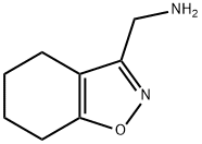 4,5,6,7-tetrahydro-1,2-benzoxazol-3-ylmethanamine 结构式