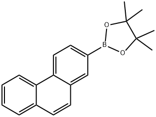 2-菲硼酸酯 结构式