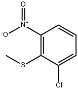 Benzene, 1-chloro-2-(methylthio)-3-nitro- 结构式