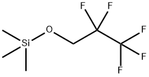 Silane, trimethyl(2,2,3,3,3-pentafluoropropoxy)- 结构式