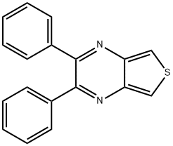 Thieno[3,4-b]pyrazine, 2,3-diphenyl- 结构式