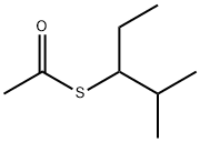 Ethanethioic acid, S-(1-ethyl-2-methylpropyl) ester 结构式