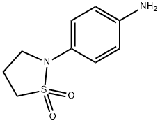 N-(4-氨基苯基)-1,3-丙磺胺 结构式